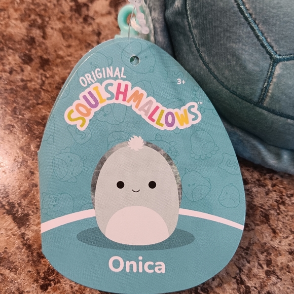 Squishmellow Keychain Onica soft turtle - Picture 3 of 4
